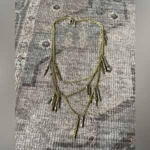 Elegant Gold Multi-Layer Necklace